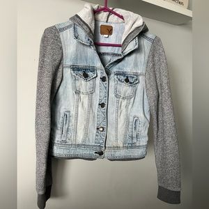 American Eagle Jean/Sweater Jacket M